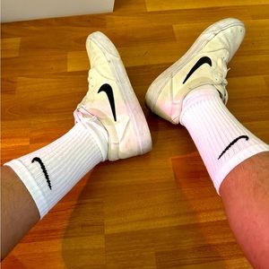 Men’s Nike Everyday Cushioned Training Crew Socks White
